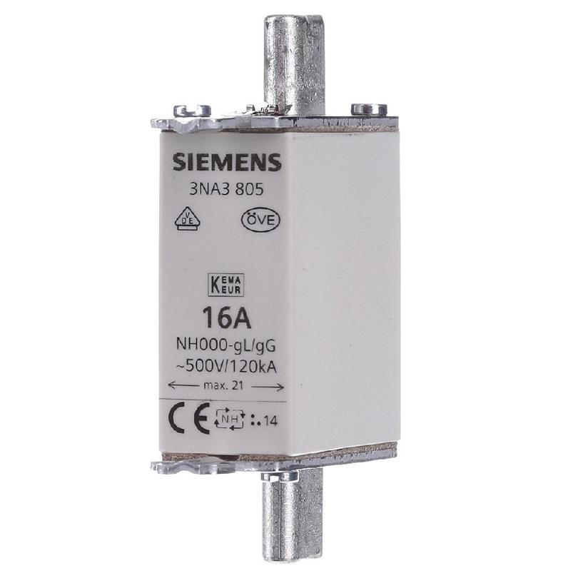 3NA3805 16A Boy:000 STEATİT(SERAMİK) NH-BIÇAKLI SİGORTA BUŞONU