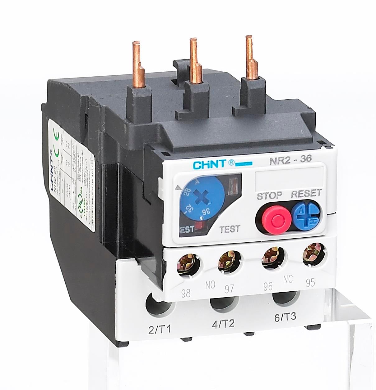 268146 NC1-NC2 Uyumlu Termik Röle NR2  30-40 AMPER