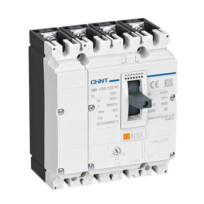 271605 NM8N-125S 4P 40A 50kA Termik Manyetik Ayarlı Devre Kesici
