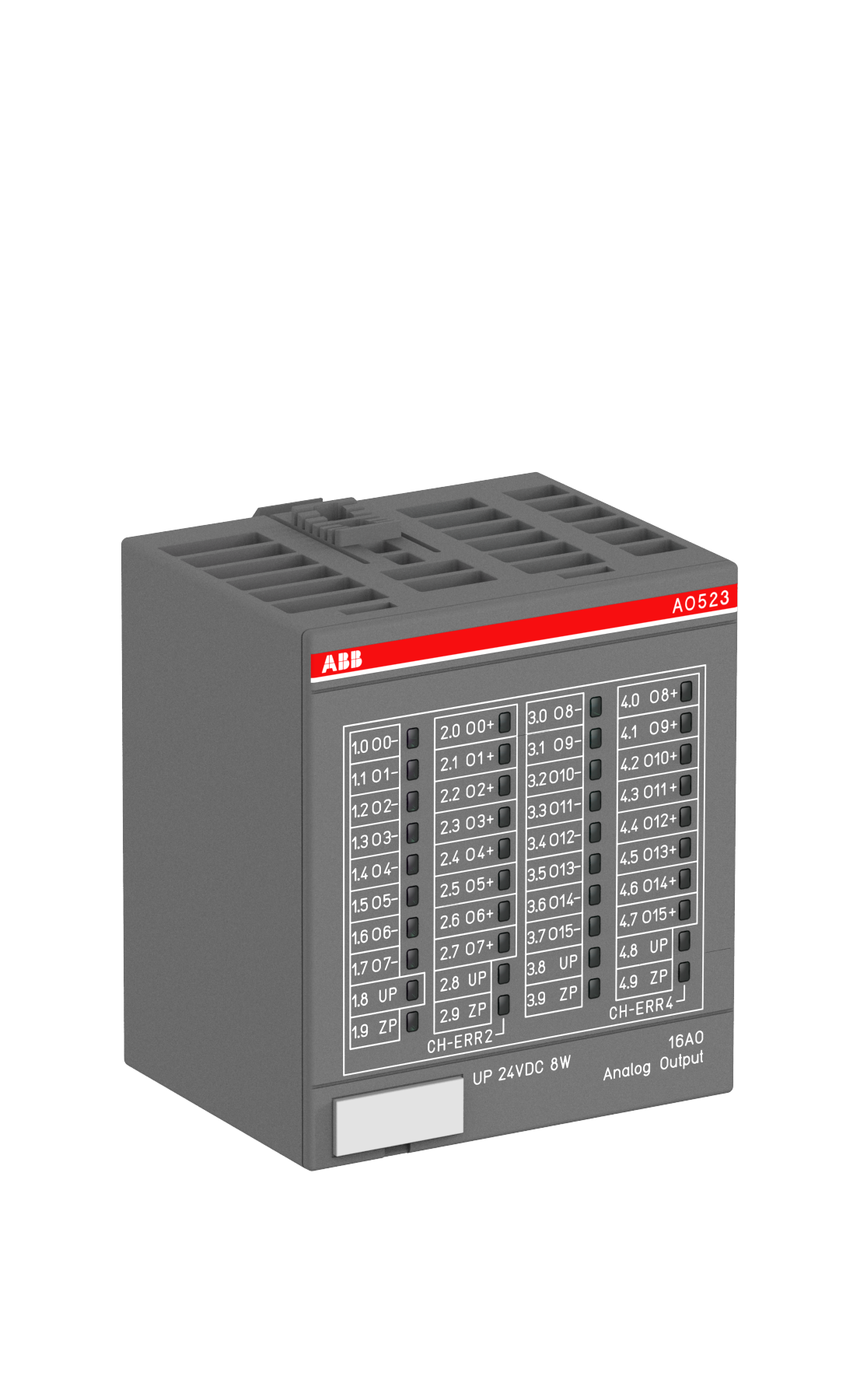 ANALOG ÇIKIŞ MODÜLÜ  8 AO U, I. 8 AO: U (AO523)