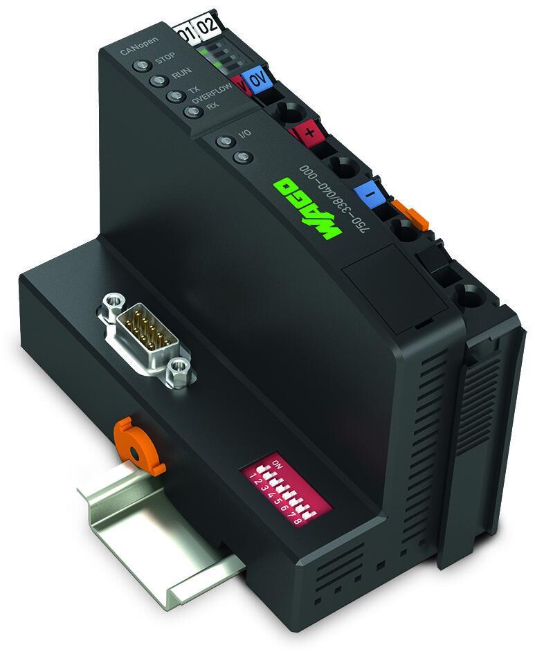 WAGO 750-338/040-000   Fieldbus Kuplörü CANopen D-Sub Aşırı