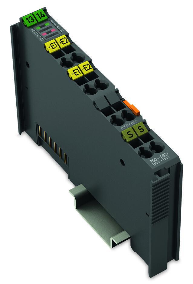 WAGO 750-492/040-001   2 Kanallı Analog Giriş 4 - 20 mA Diferansiyel Giriş NAMUR NE 43 Aşırı