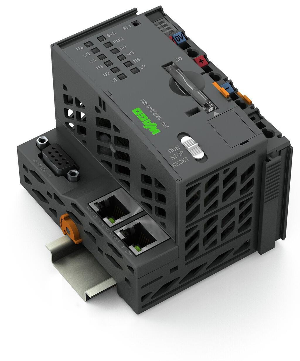 WAGO 750-8212/040-001  Kontrolör PFC200 2.Nesil 2xETHERNET RS-232/-485 Telekontrol Teknolojisi Aşırı