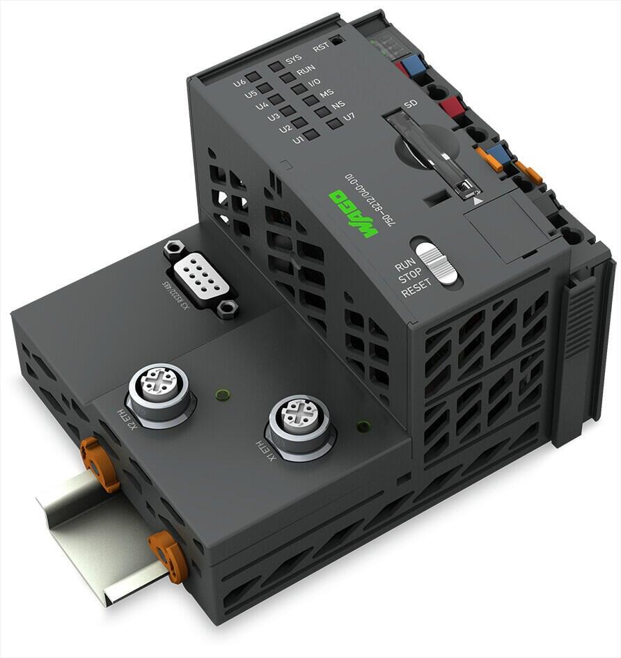 WAGO 750-8212/040-010  Kontrolör PFC200 2.Nesil 2xETHERNET M12 RS-232/-485 Aşırı