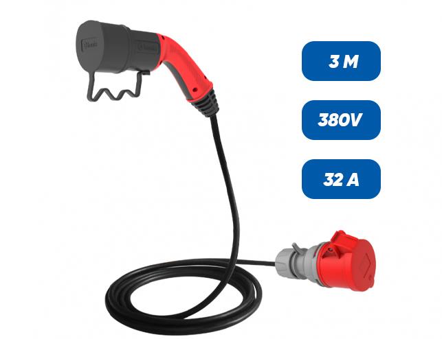 C2L 5/32A Prizli Uzatma Fişli Adaptör (3m Kablolu)