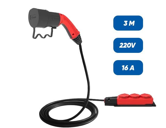 C2L 3'lü Uzatma Fişli Adaptör (3m Kablolu)