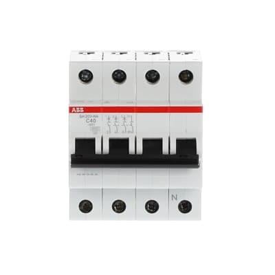 2CDS213103R0404 SH203-C40NA 4X40A 6KA C Otomat 3P+N