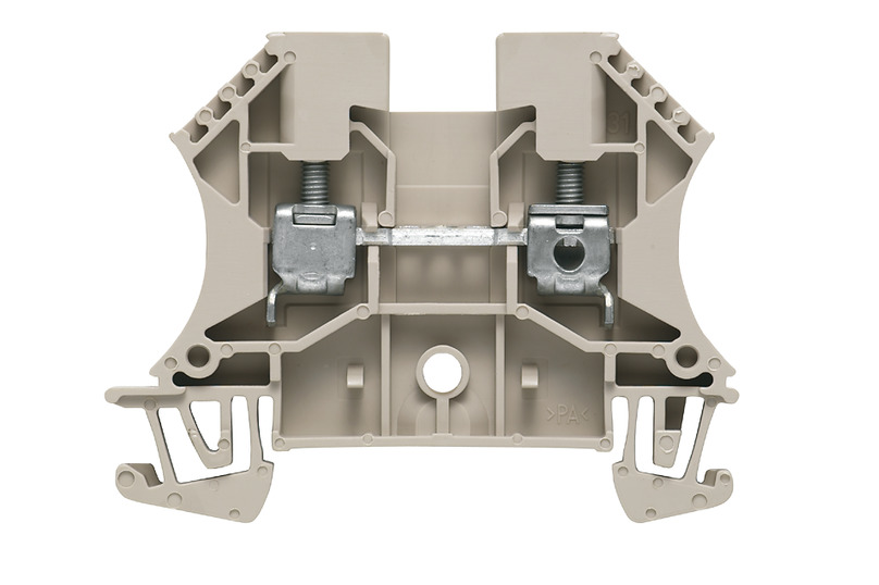 1020100000 WDU 4 Bej Vidalı Geçiş Klemens 800V 32A