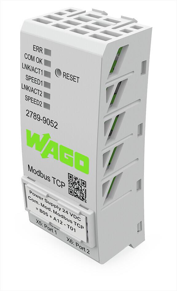 WAGO 2789-9052 İletişim Modülü Modbus TCP İletişim Yeteneği