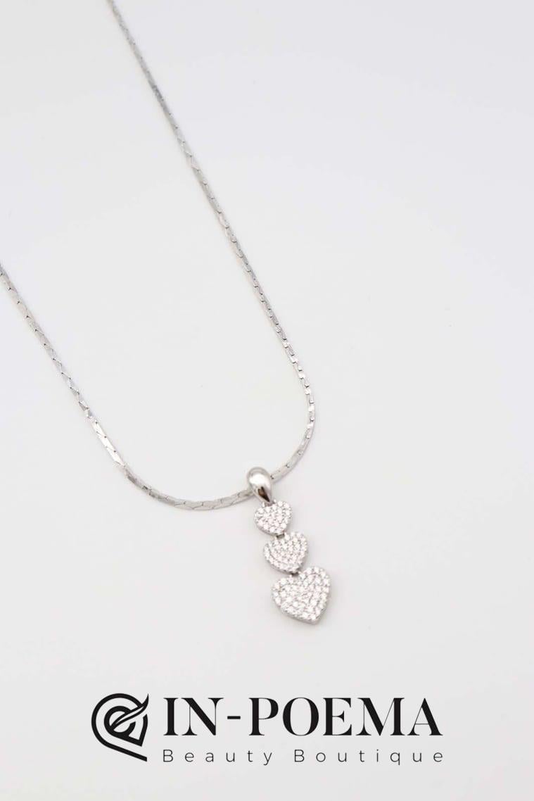 4 Kalpli Silver Kolye