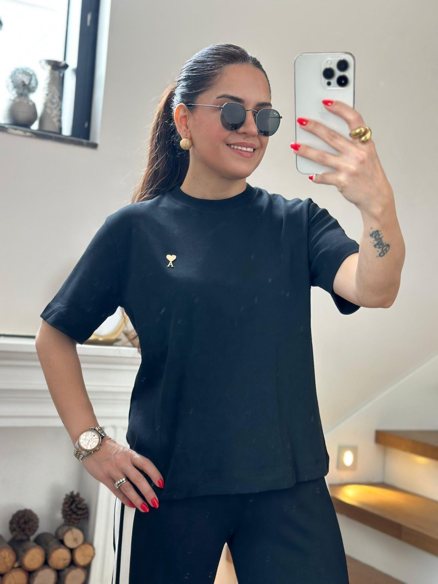 Avi Siyah Tshirt