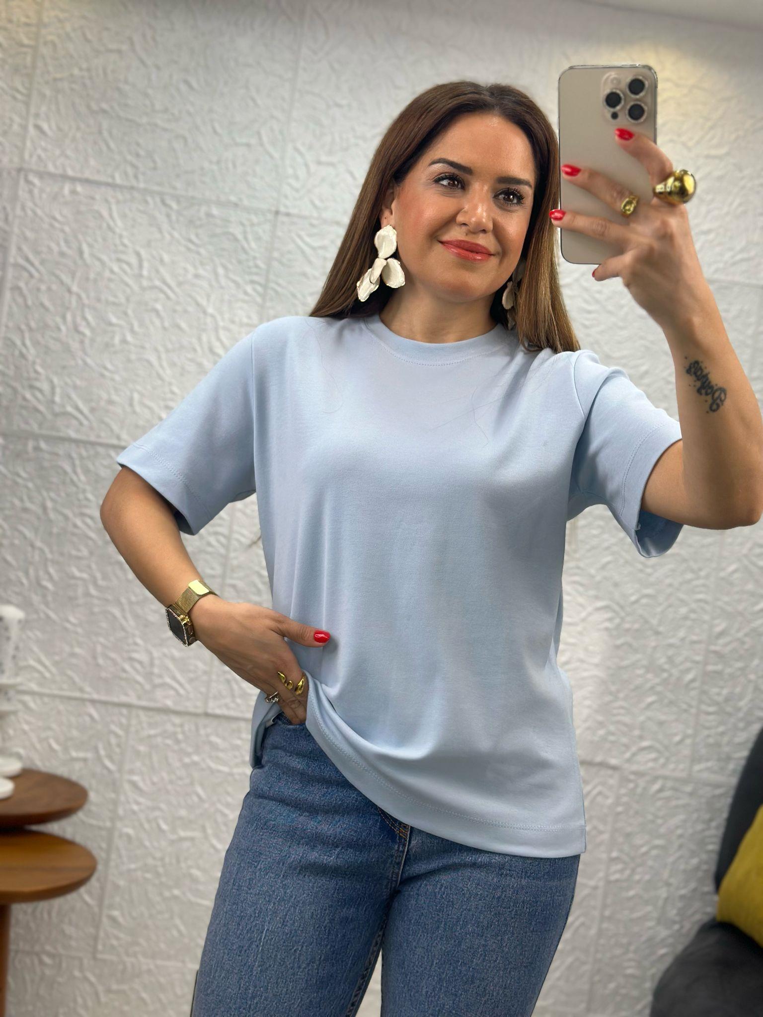 Bebe Mavi Salaş Tshirt