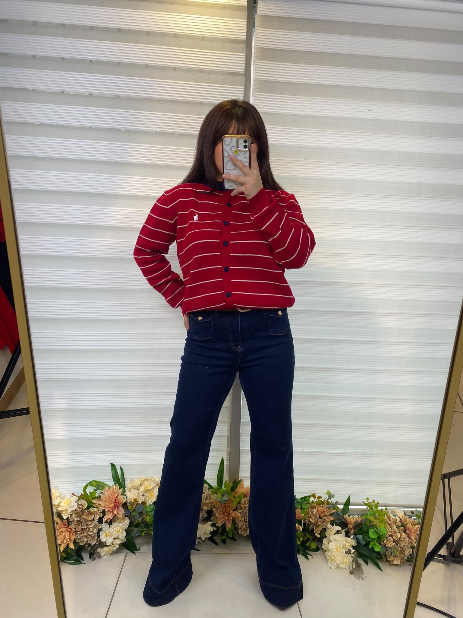 Jean Blue Flare Pantolon