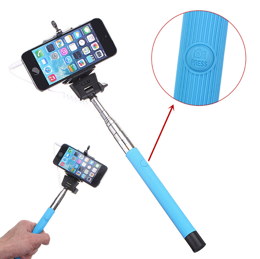 100 CM AUX GİRİŞLİ SELFİE ÇUBUĞU
