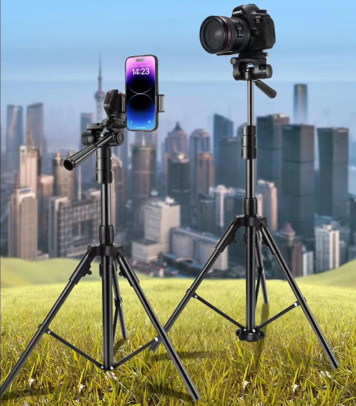 190 CM KADEMELİ TELEFON VE KAMERA TRİPODU