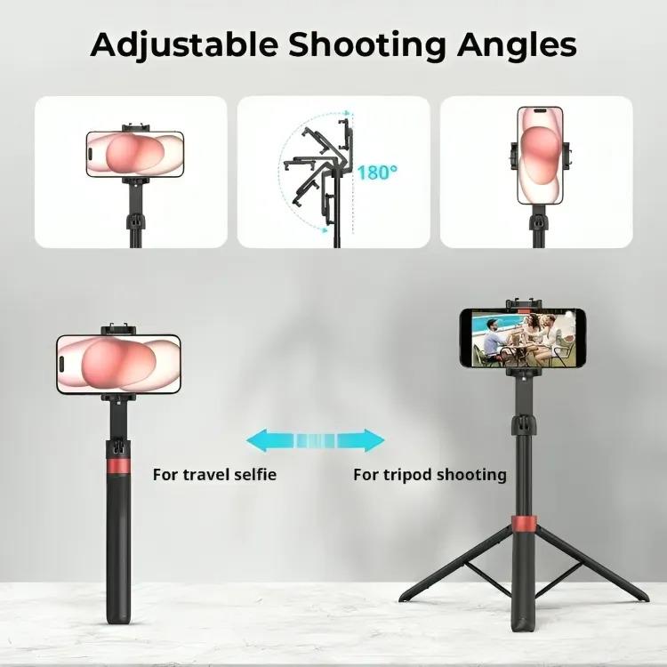 Z1 Tripod Bluetooth Kumandalı Profesyonel Telefon Kamera Tutucu ve Selfie Çubuğu