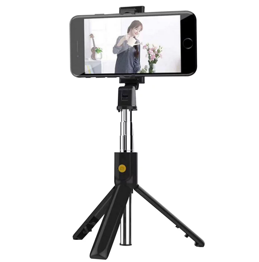 Q07 BLUETOOTH KUMANDALI SELFİE ÇUBUĞU TRİPOD