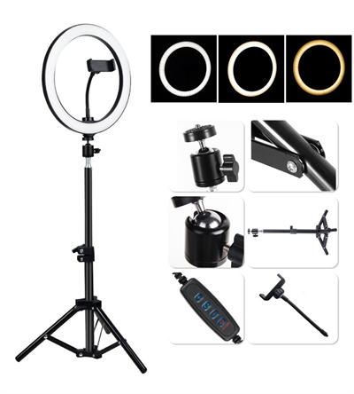 14 İNÇ SELFİE IŞIĞI 3 RENK + 2.1 METRE TRİPOD AYAĞI
