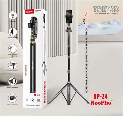 Neepho NP-Z4 Profesyonel Tripod Telefon ve Kamera Tutucu