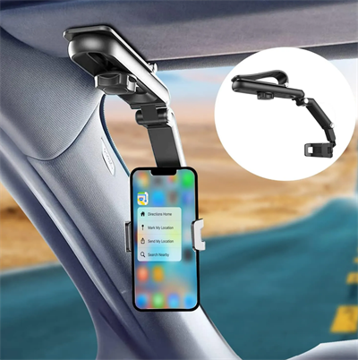 Sun Visor Evrensel Çok Fonksiyonlu Araç İçi Telefon Tutucu