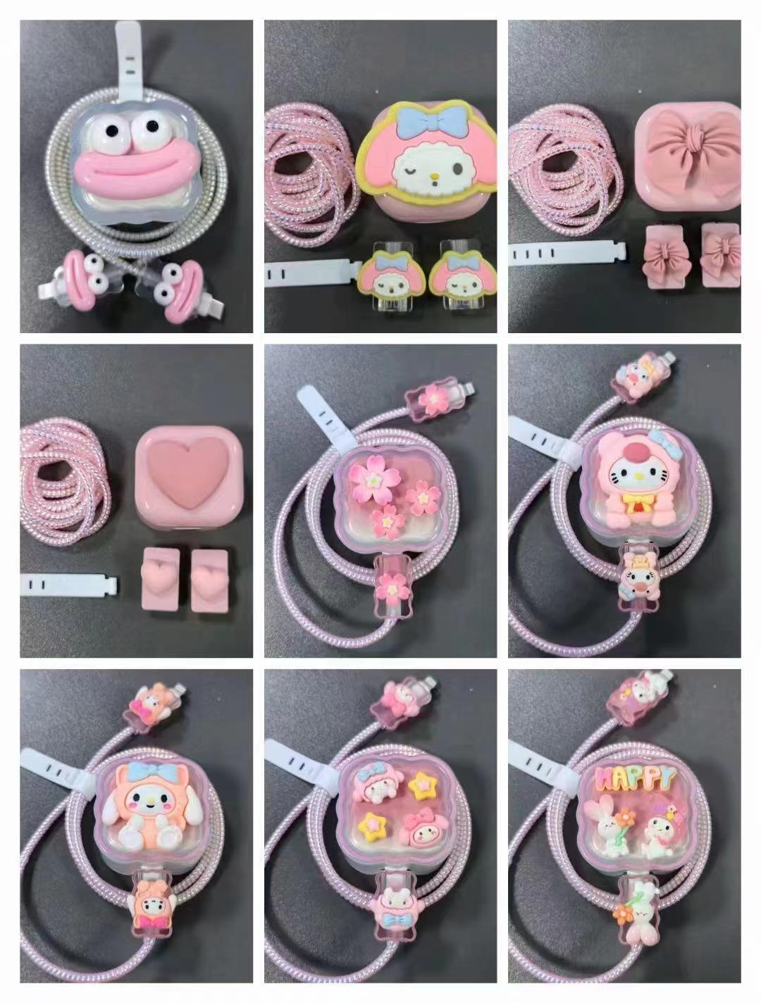  KARMEN AKSESUAR SLİKON ŞARJ KABLO KORUYUCU SET KK04