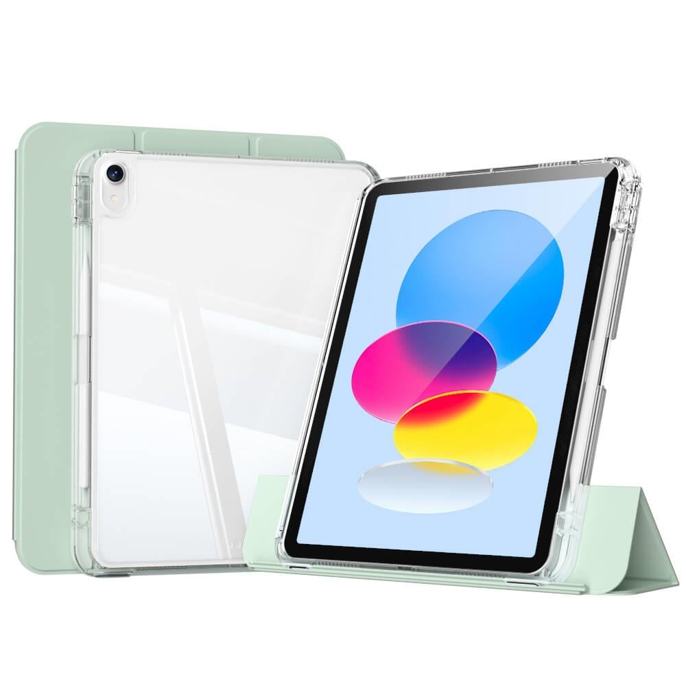 ​Apple iPad 10.9 2022 (10.Nesil) Uyumlu Kılıf Magnetik Ayrılabilen Airbagli Zore Sliding Tablet Uyumlu Kılıfı