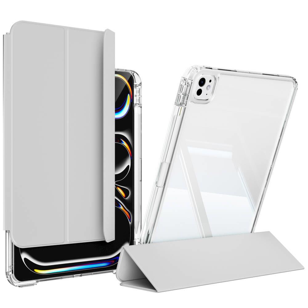 ​​​Apple iPad Pro 11 2024 Uyumlu Kılıf Magnetik Ayrılabilen Airbagli Zore Sliding Tablet Uyumlu Kılıfı