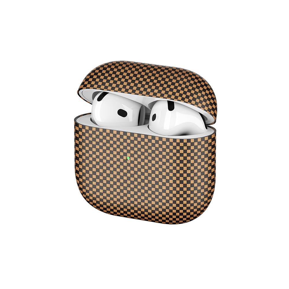 Apple Airpods 4 Zore Airbag 43 600D Karbon Fiber Kulaklık Uyumlu Kılıfı