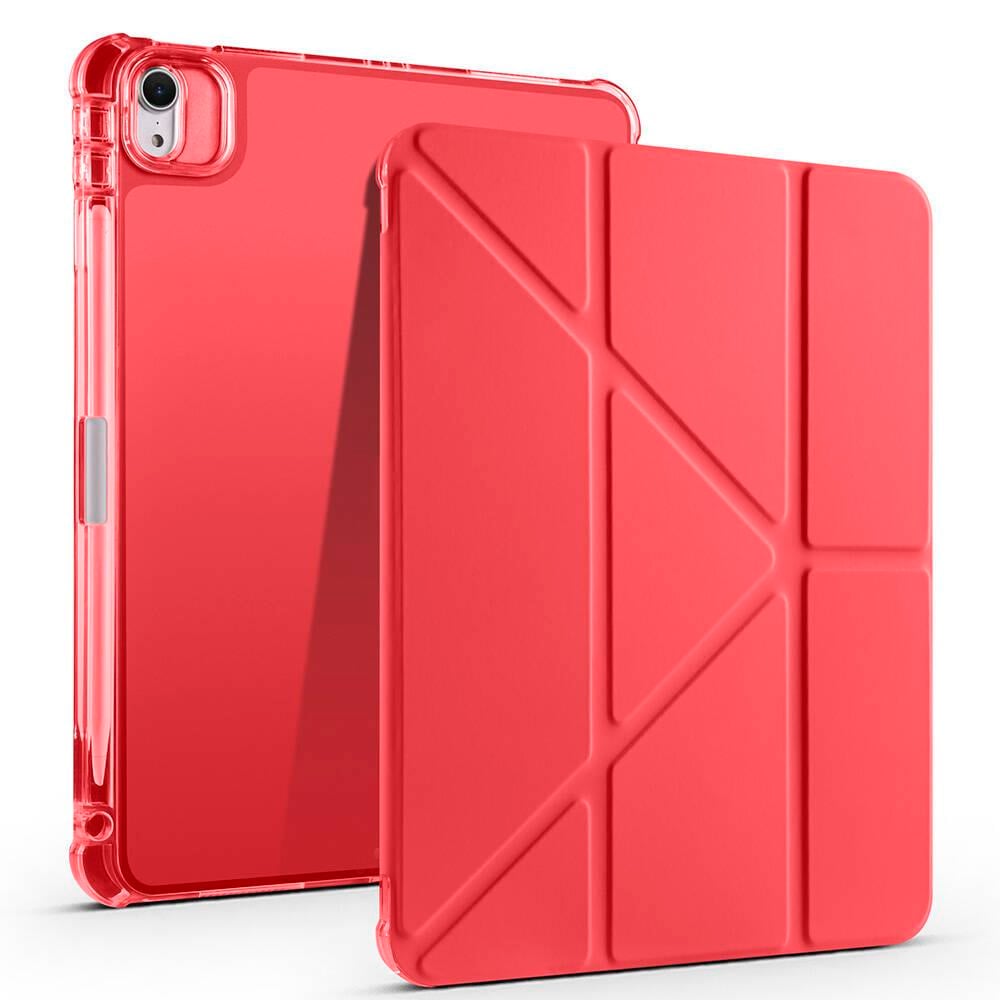 Apple iPad Air 11 2024 Uyumlu Kılıf Zore Tri Folding Kalem Bölmeli Standlı Uyumlu Kılıf
