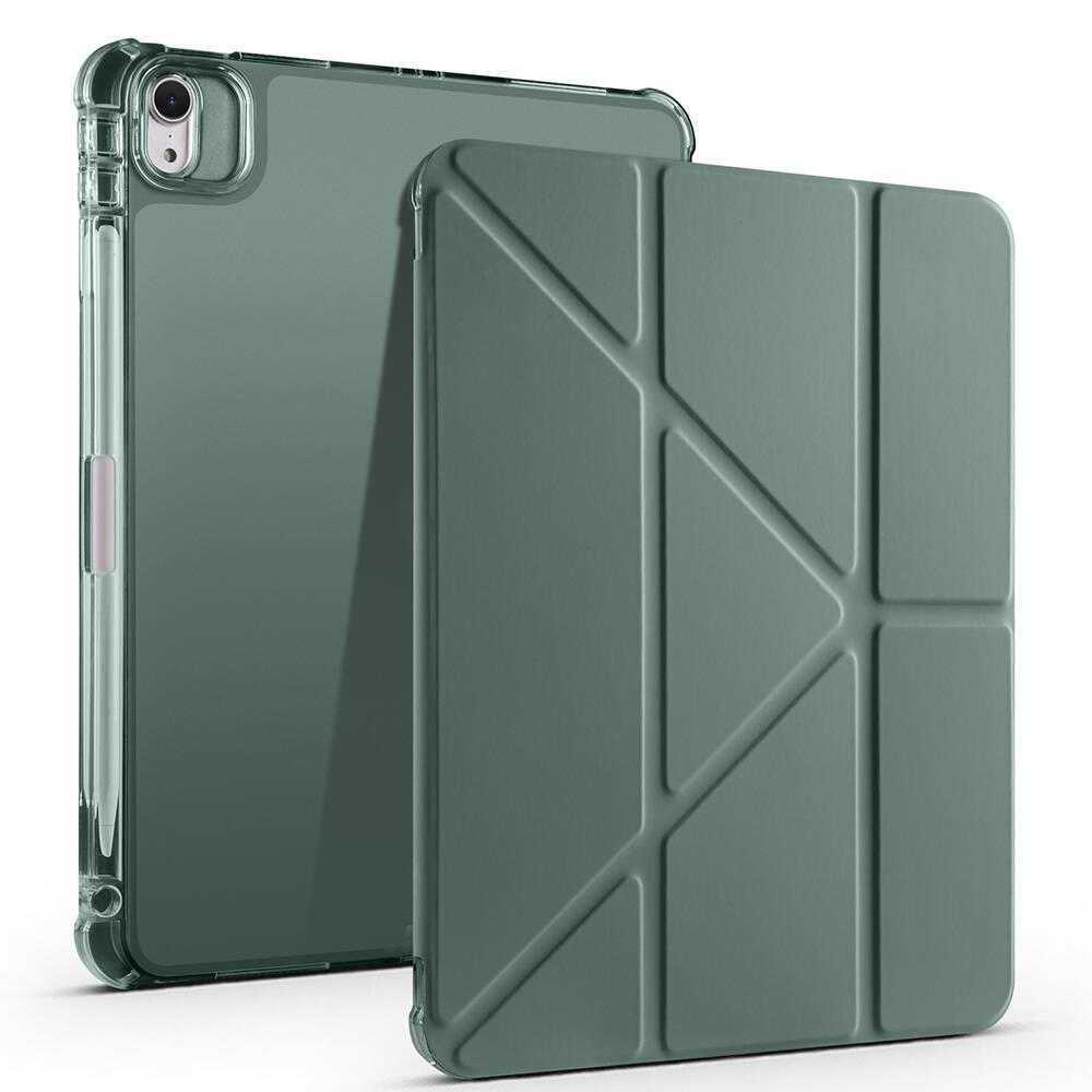 Apple iPad Air 11 2024 Uyumlu Kılıf Zore Tri Folding Kalem Bölmeli Standlı Uyumlu Kılıf