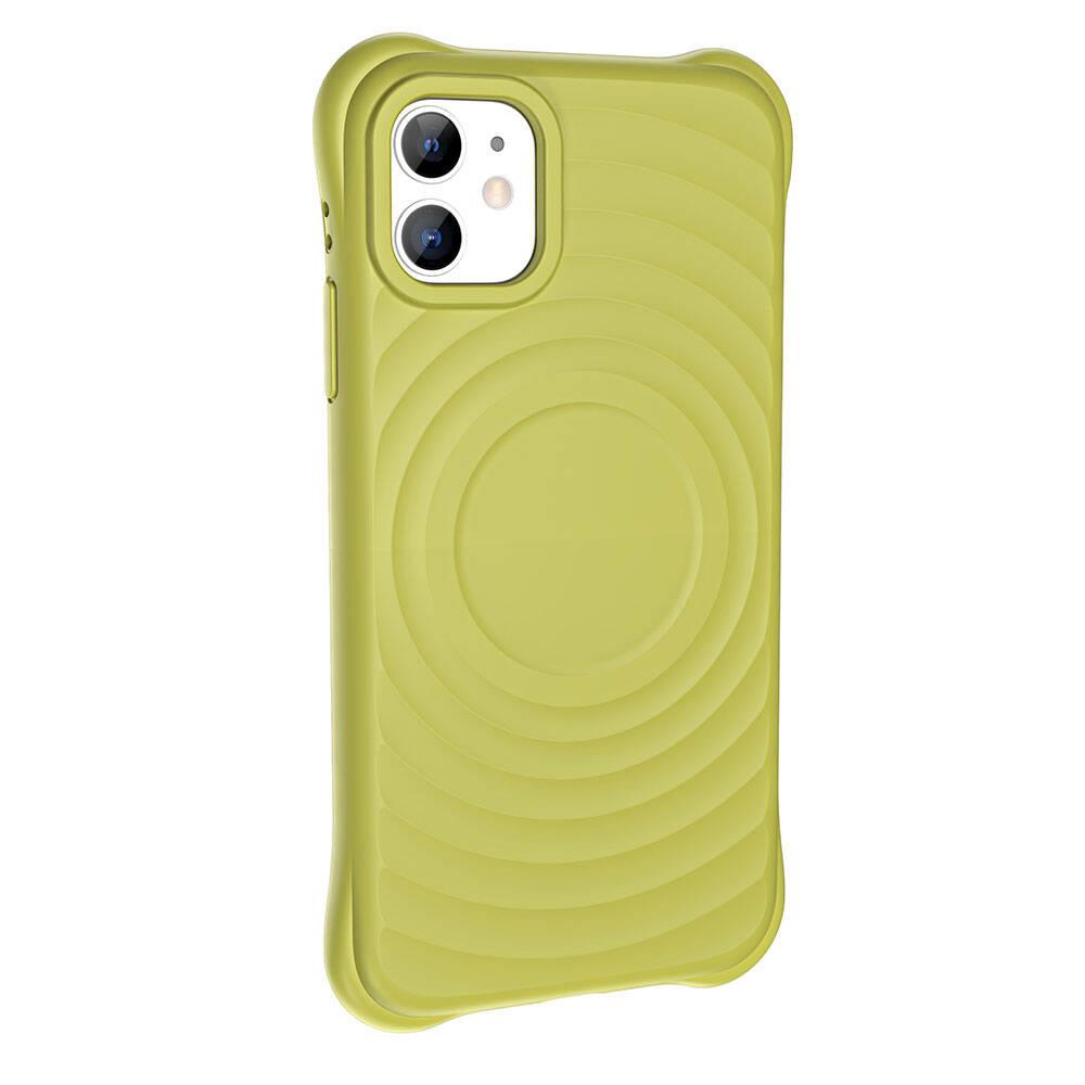 Apple iPhone 11 M-safe Şarj Özellikli Airbagli Mat Görünümlü Zore Hepi Kapak