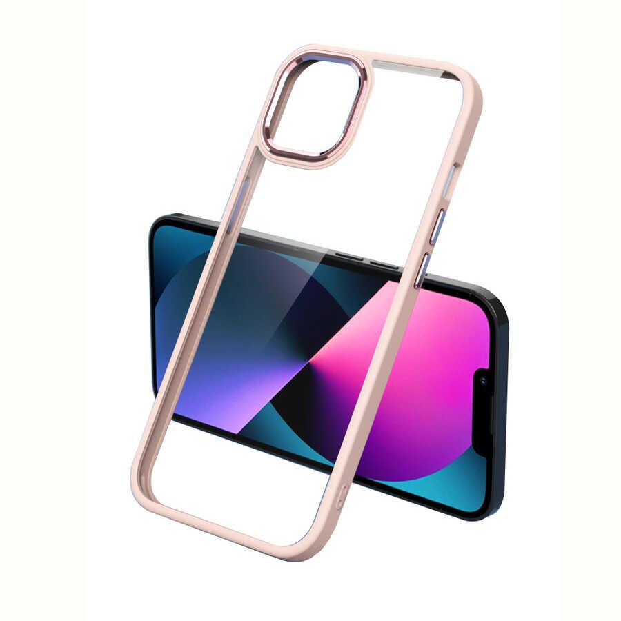 Apple iPhone 12 Pro Max Uyumlu Kılıf Zore Krom Kapak
