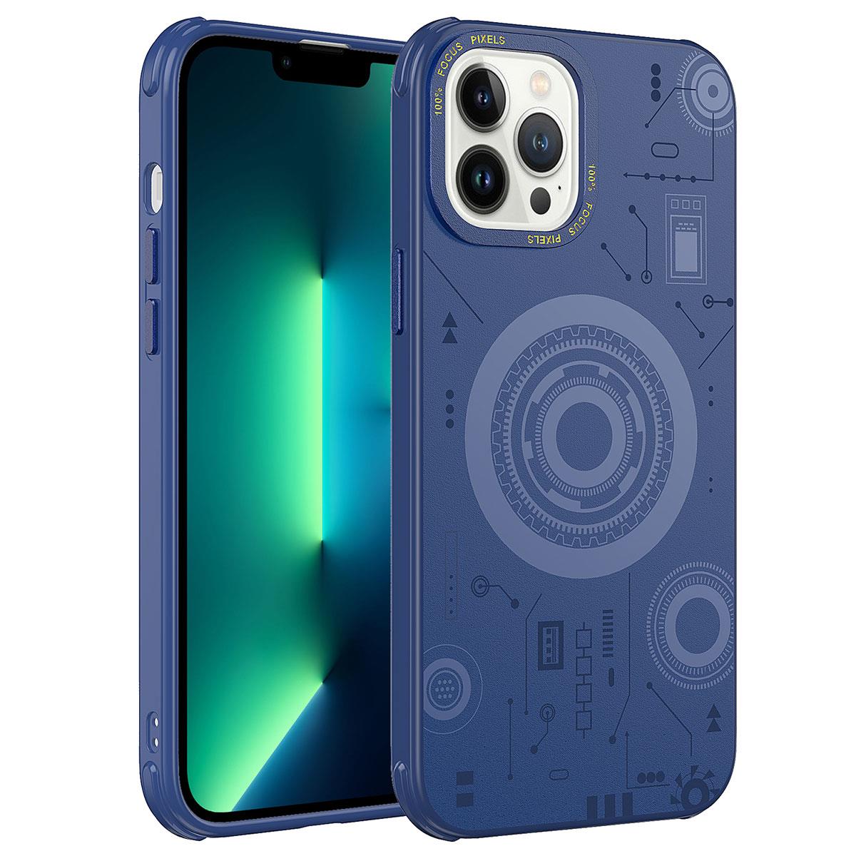 Apple iPhone 12 Pro Uyumlu Kılıf Zore Wireless Şarj Özellikli Desenli Hot Kapak