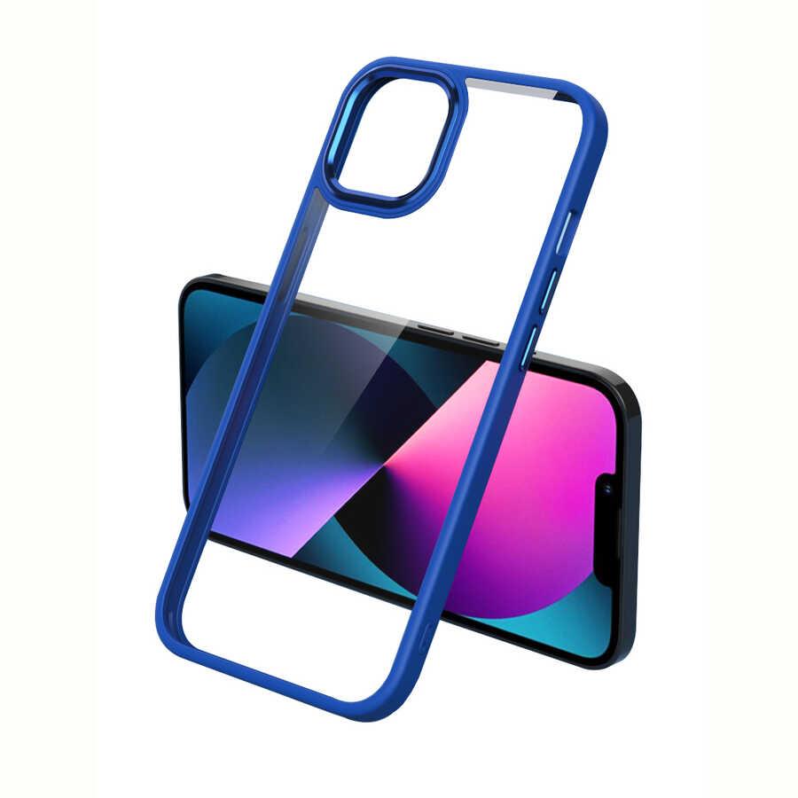 Apple iPhone 12 Uyumlu Kılıf Zore Krom Kapak