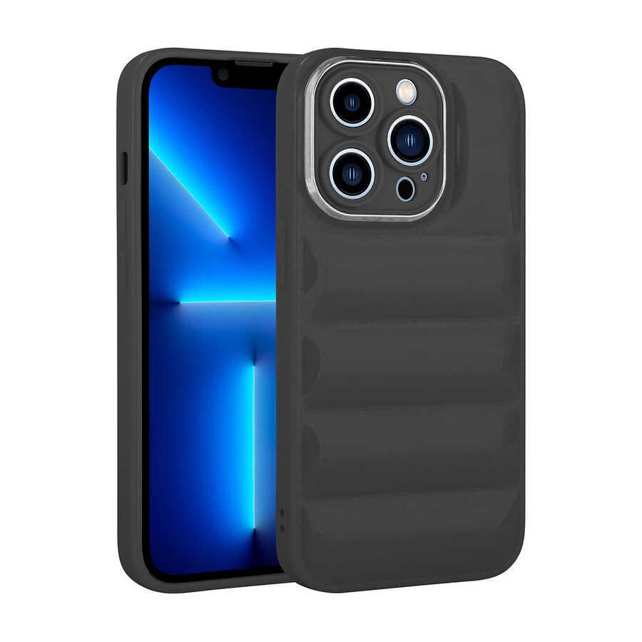 Apple iPhone 13 Pro Uyumlu Kılıf Kamera Korumalı Parlak Airbagli Zore Galya Kapak