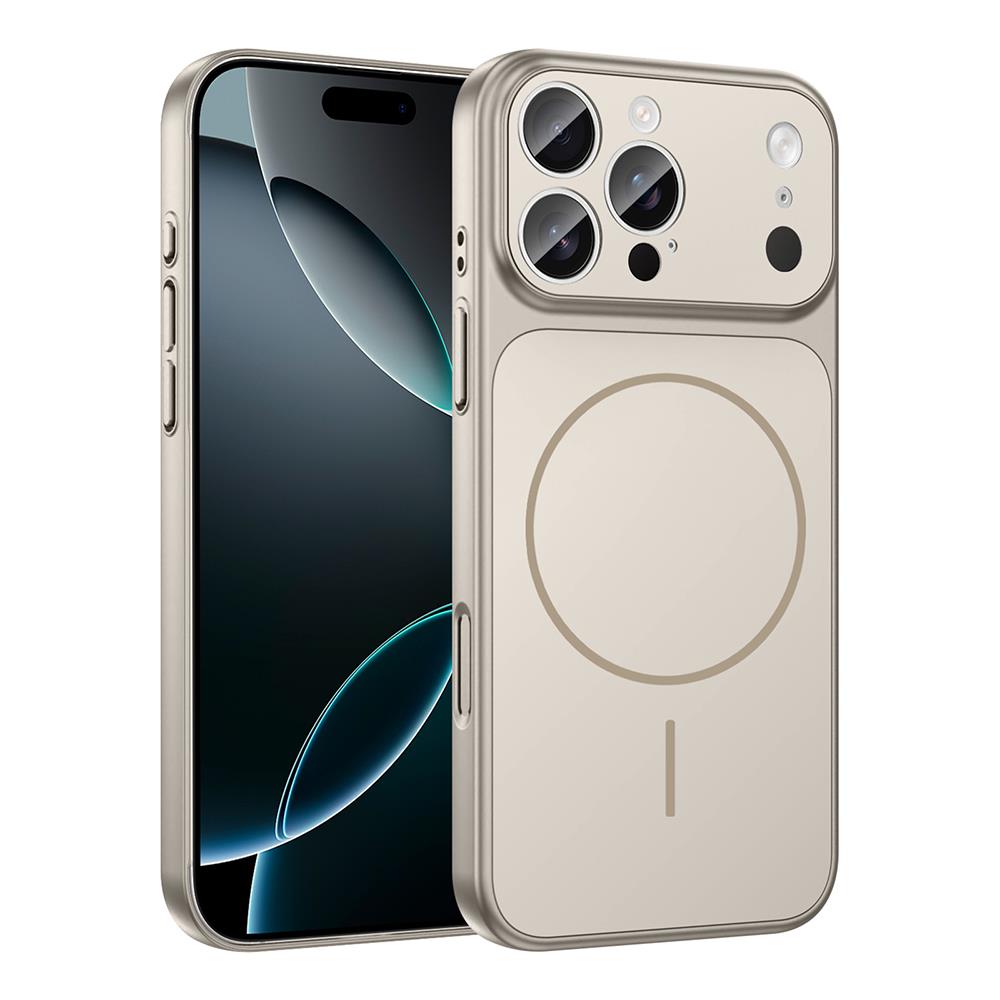 Apple iPhone 14 Pro Kılıf Zore M-Safe Şarj Özellikli Kamera Korumalı Formen Kapak