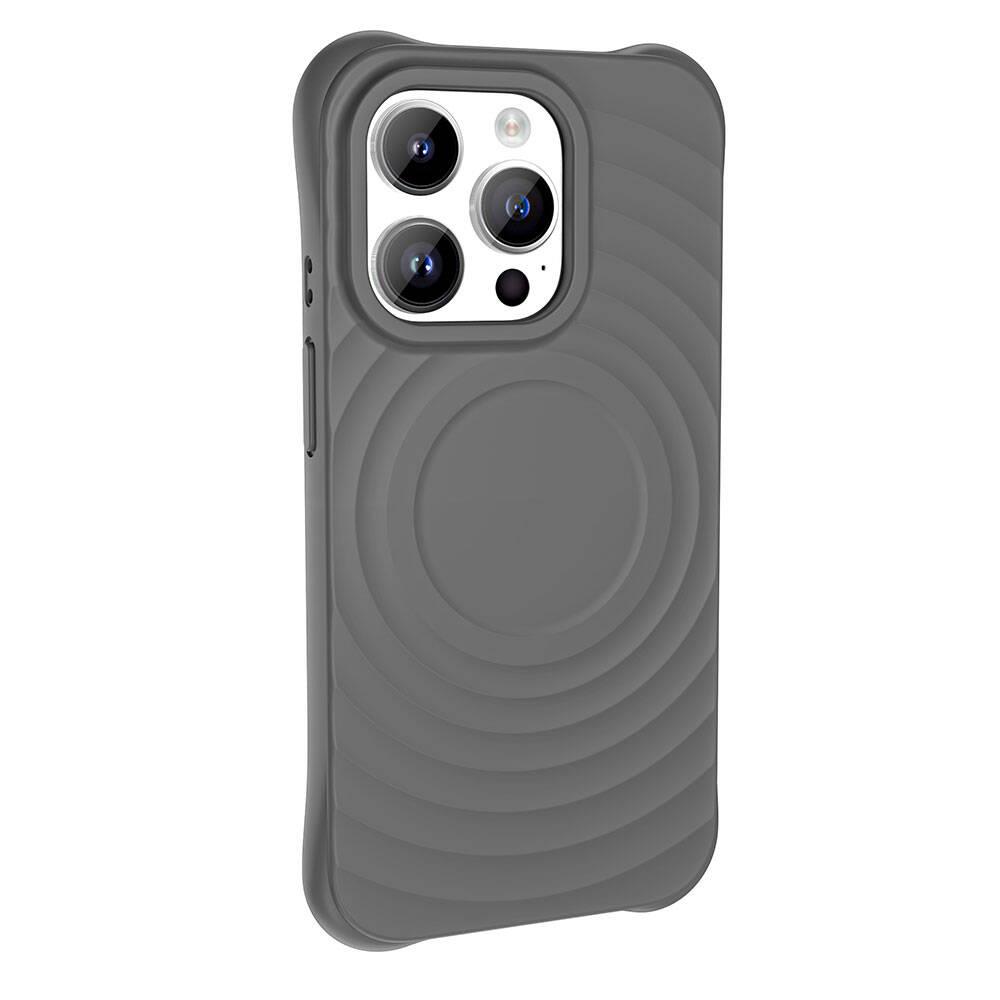 Apple iPhone 14 Pro M-safe Şarj Özellikli Airbagli Mat Görünümlü Zore Hepi Kapak