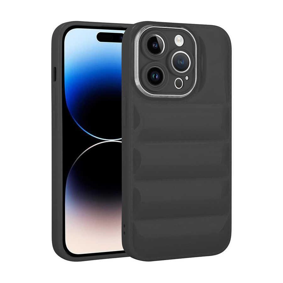 Apple iPhone 14 Pro Uyumlu Kılıf Kamera Korumalı Parlak Airbagli Zore Galya Kapak