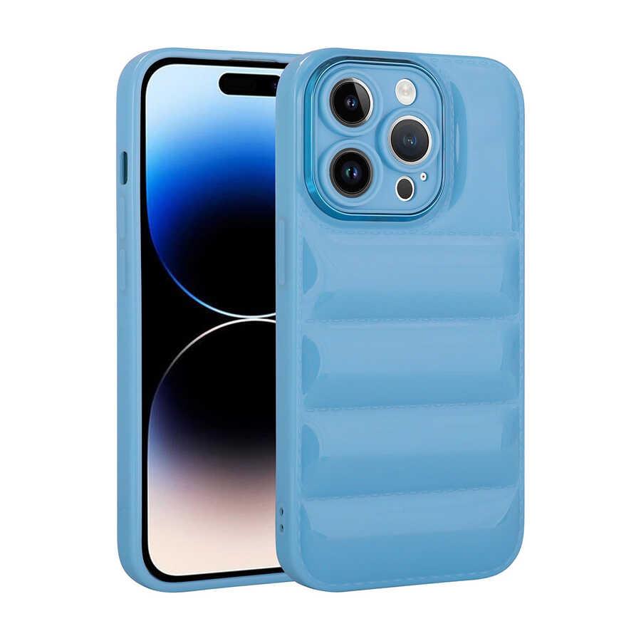 Apple iPhone 14 Pro Uyumlu Kılıf Kamera Korumalı Parlak Airbagli Zore Galya Kapak