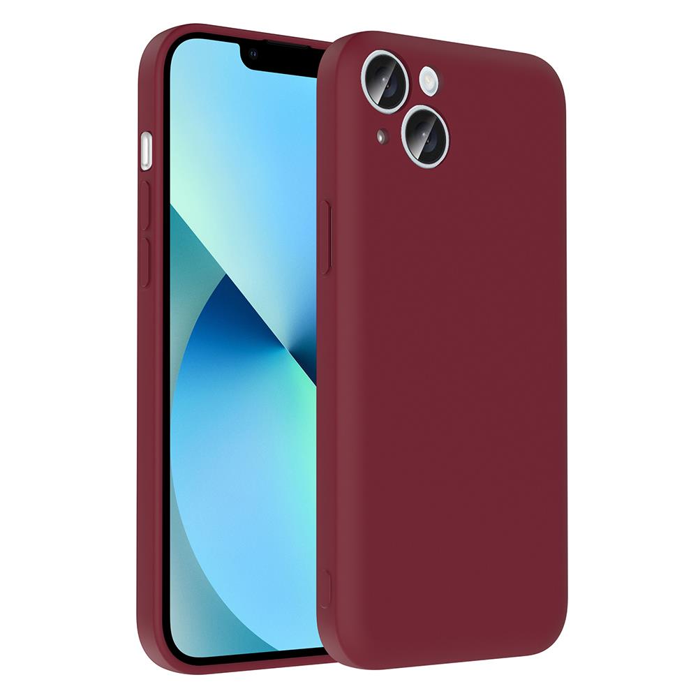 Apple iPhone 14 Uyumlu Kılıf Kamera Korumalı Kartlık Hazneli Zore Vitra Kapak