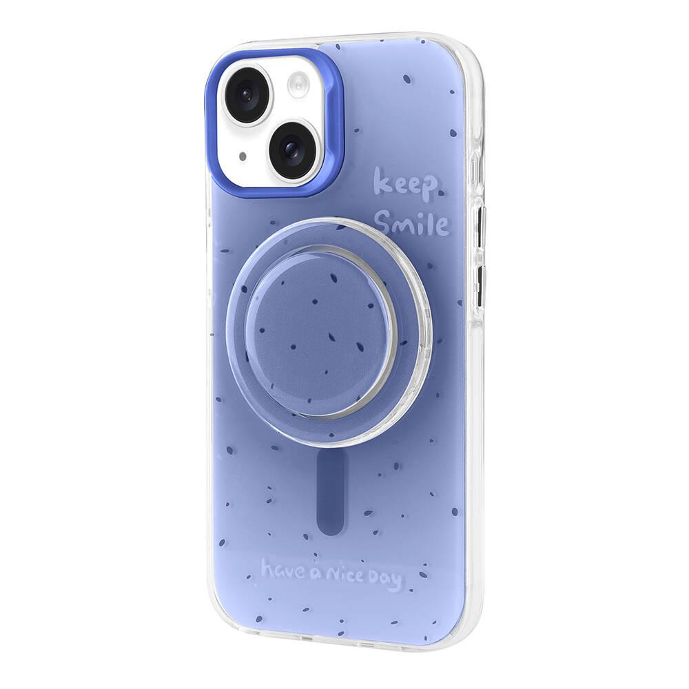 Apple iPhone 14 Uyumlu Kılıf M-safe Şarj Özellikli Tak-Çıkar Pop Soketli Zore Tiktok Kapak