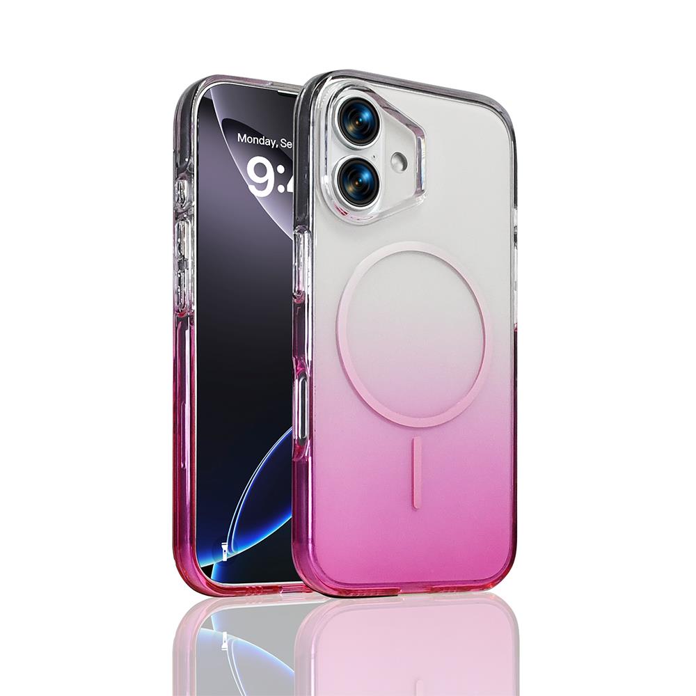 Apple iPhone 16 Kılıf M-Safe Şarj Özellikli Zore Septik Silikon Kapak