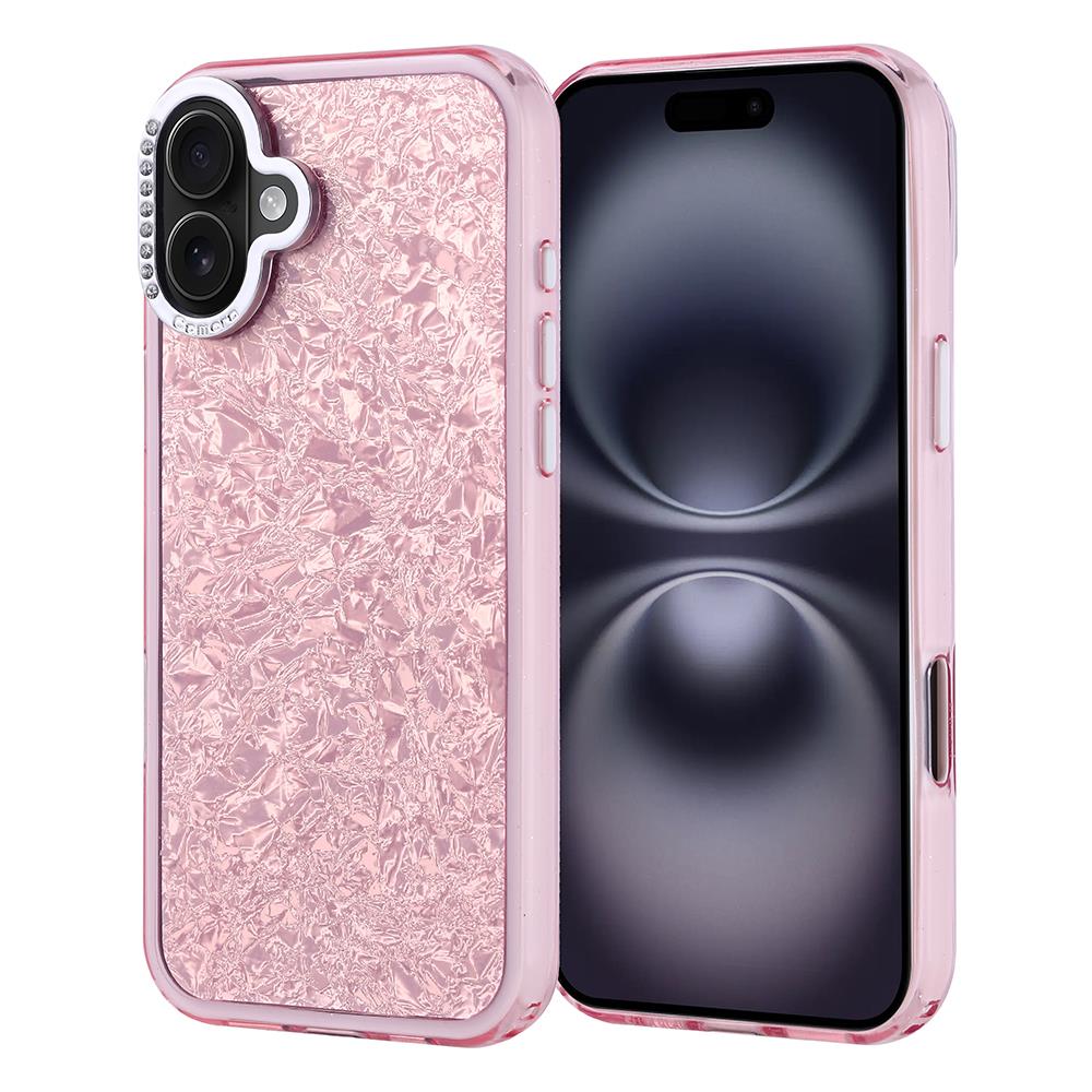 Apple iPhone 16 Plus Uyumlu Kılıf Taşlı Tasarımlı Zore Kapi Kapak