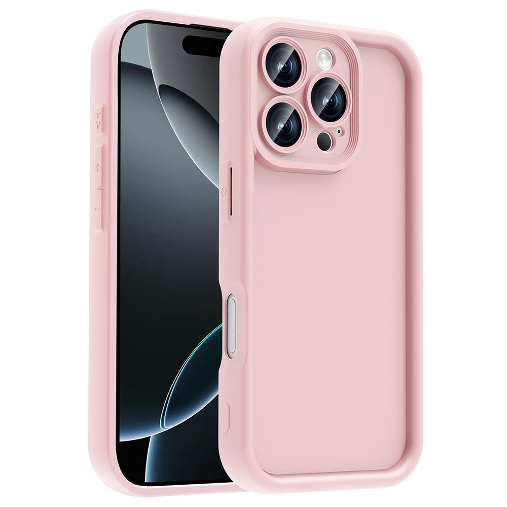 Apple iPhone 16 Pro Max Uyumlu Kılıf Kamera Korumalı Zore Ananas Kapak