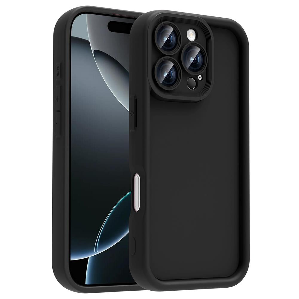 Apple iPhone 16 Pro Max Uyumlu Kılıf Kamera Korumalı Zore Ananas Kapak