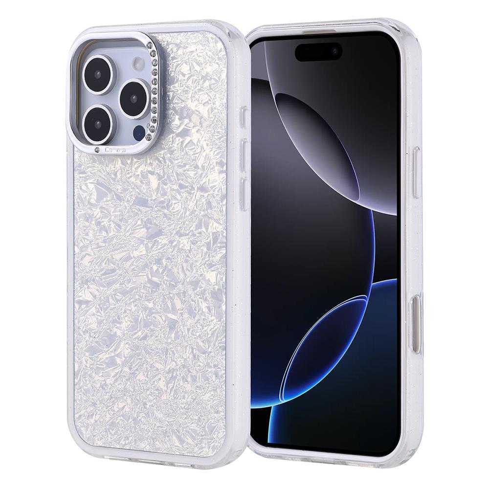 Apple iPhone 16 Pro Max Uyumlu Kılıf Taşlı Tasarımlı Zore Kapi Kapak