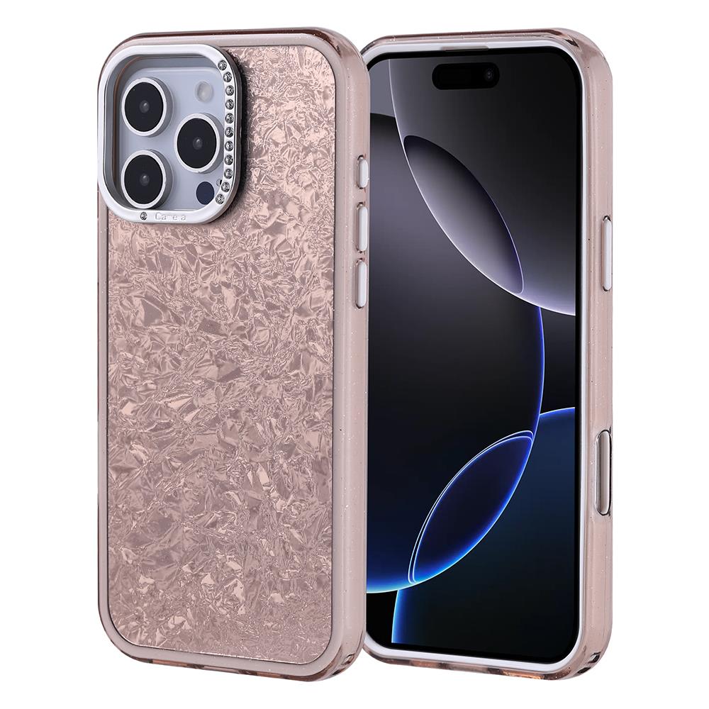 Apple iPhone 16 Pro Max Uyumlu Kılıf Taşlı Tasarımlı Zore Kapi Kapak