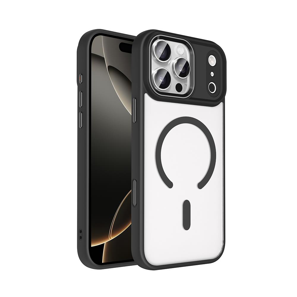 Apple iPhone 17 Pro Max Uyumlu Kılıf Wireless Şarj Özellikli