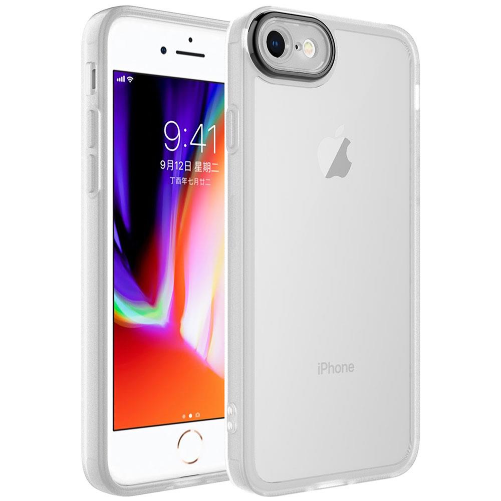 Apple iPhone 8 Uyumlu Kılıf Kamera Korumalı Transparan Zore Post Kapak