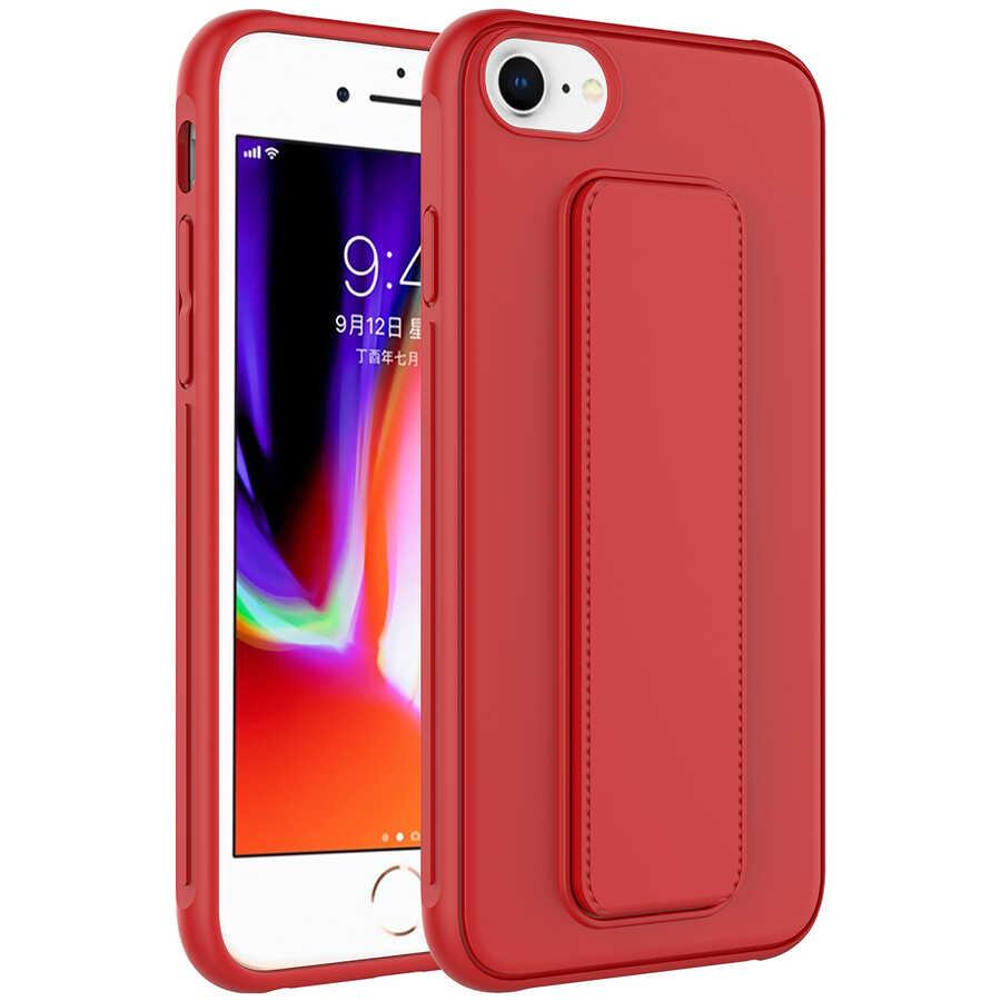 Apple iPhone SE 2020 Uyumlu Kılıf Zore Qstand Kapak